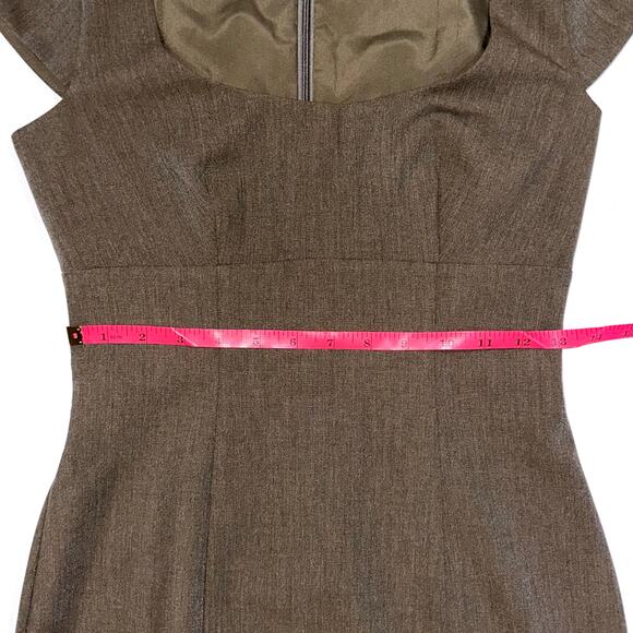 NWT Reformation Coco Pencil Midi Dress in Cafe Size 2 - Picture 16 of 16